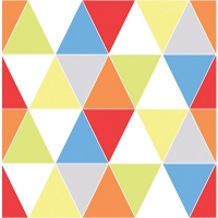 Wickes  Harlequin Multicolour Bright Geometric Wallpaper - 10m