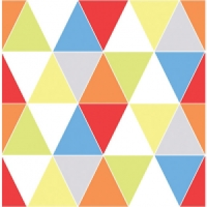 Wickes  Harlequin Multicolour Bright Geometric Wallpaper - 10m