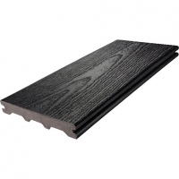 Wickes  Eva-Last Composite Deck Board - Black 20mm x 140mm x 1.8m Pa