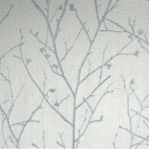 Boutique Water Silk Sprig Light Silver Decorative Wallpaper  £24.00