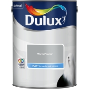 Dulux Matt Emulsion Paint Warm Pewter 5L £20.00