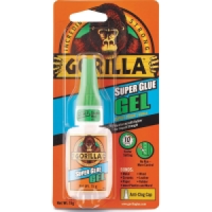 Gorilla Super Glue Gel 15g &pound;4.40