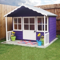 Wickes  Shire 6 x 5 ft Pixie Timber Playhouse with Veranda