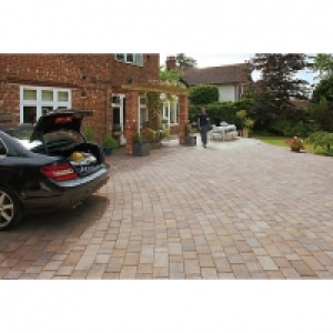 Wickes  Marshalls Drivesett Tegula Block Paving - Harvest 120 x 160 