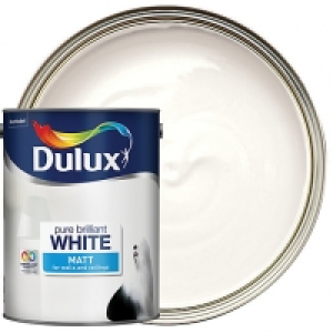 Dulux - Pure Brilliant White - Matt Emulsion Paint 5L £21.00