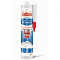 Wickes  UniBond Triple Protect Anti Mould Silicone Sealant - White 3