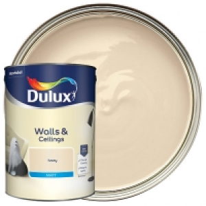 Dulux - Ivory - Matt Emulsion Paint 5L £26.00
