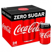 Tesco  Coca Cola Coke Zero 24X330ml