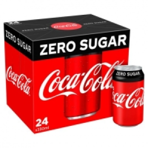Coca Cola Coke Zero 24X330ml £6.50