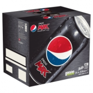 Pepsi Max 24 X 330Ml £8.00