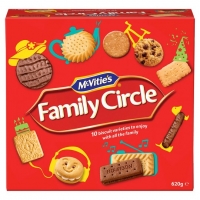 Tesco  Mcvities Family Circle Biscuits 620G