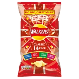 Walkers Classic Variety Crisps 14x25g £2.50