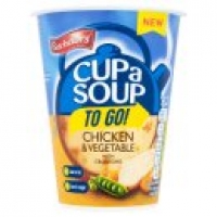 Asda Batchelors Cup a Soup To Go! Chicken & Vegetable with Croutons