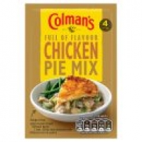 Asda Colmans Chicken Pie Recipe Mix