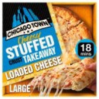 Asda Chicago Town Takeaway Cheesy Stuffed Crust Cheese Pizza