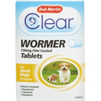 Aldi  Bob Martin Wormer Tablets Small Dogs
