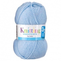 Poundland  Double Knit Baby Yarn Blue 50g
