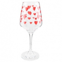 Poundland  Valentines Day Wine Glass
