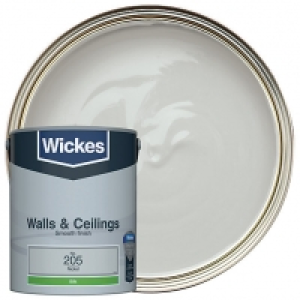 Wickes Nickel - No. 205 Vinyl Silk Emulsion Paint - 5L £20.00