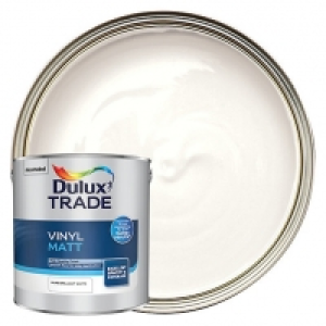 Dulux Trade Vinyl Matt Emulsion Paint - Pure Brilliant White £26.00