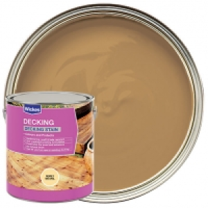Wickes Decking Stain - Nearly Natural 2.5L £24.00