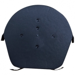 Easy-Trim Verge U Half Round Ridge Cap Black £3.00