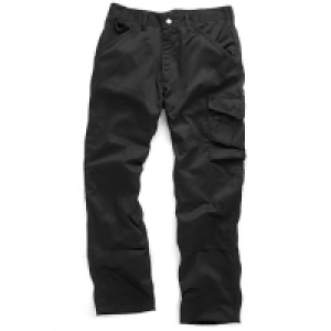 Scruffs Black Work Trousers - 32W 33L £25.00