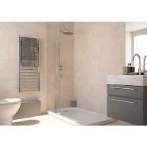 Wickes  Wickes City Stone Beige Ceramic Tile 600 x 300mm