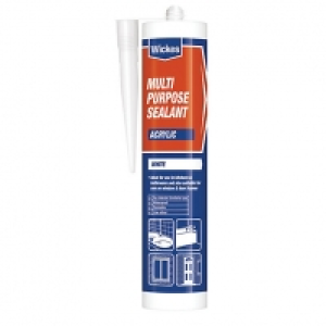 Wickes Multi-Purpose Acrylic Sealant - White 310ml £4.40