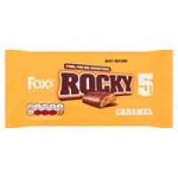 Morrisons  Foxs Rocky Caramel 5 Bars 