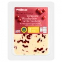 Waitrose  Waitrose Wensleydale with Cranberries Strength 2