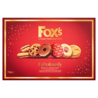 Tesco  Foxs Fabulously Biscuit Selection 550G