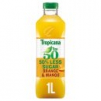 Asda Tropicana Trop 50 Orange & Mango Juice Drink