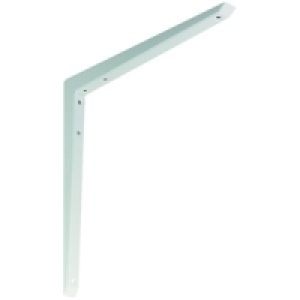 Wickes Hi-Load Mitred Bracket White 350x350mm &pound;10.99