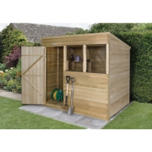 Forest Garden 7 x 5 ft Pent Overlap Pressure Treated Potting £432.00