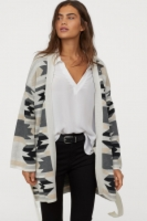  Jacquard-knit cardigan £25.00