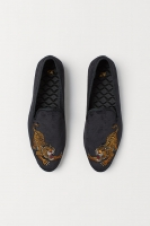  Velour loafers £15.00