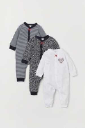  3-pack cotton pyjamas £9.00