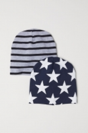  2-pack jersey hats £4.00
