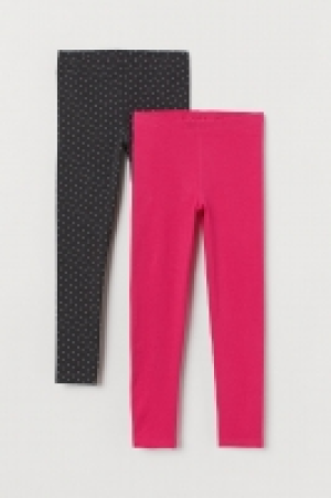  2-pack cotton leggings £5.00