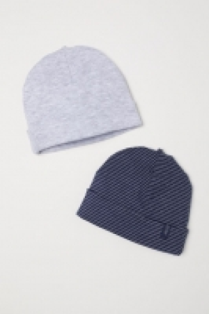  2-pack jersey hats £3.00