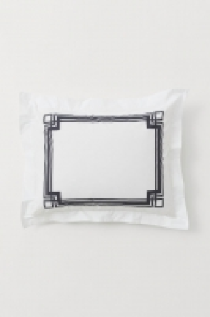  Cotton percale pillowcase £8.00