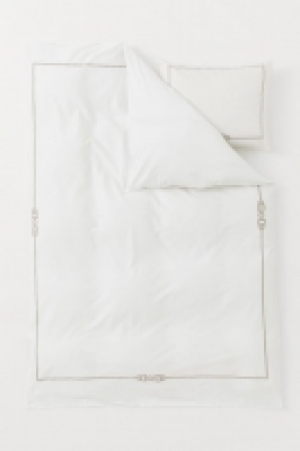  Cotton satin duvet cover set £30.00
