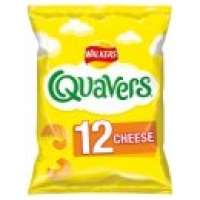 Asda Walkers Quavers Cheese Flavour Light Curly Potato Snack