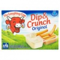 Asda Laughing Cow Dip & Crunch Original x4