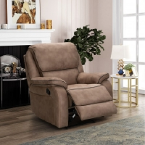 Monaco Chair Recliner Brown £298.80