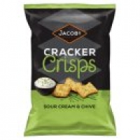 Asda Jacobs Cracker Crisps Sour Cream & Chive