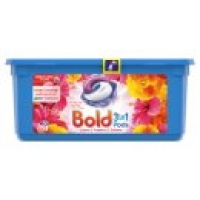 Asda Bold 3in1 Pods Sparkling Bloom & Yellow Poppy Washing Liquid Caps