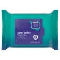 Asda Clean & Clear Deep Action Facial Cleansing Wipes