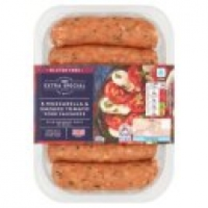 Asda Extra Special Mozzarella & Smoked Tomato Pork Sausages